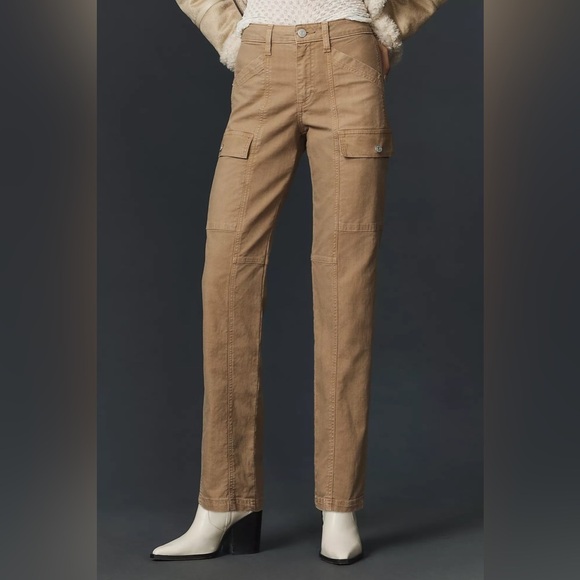 NWT AMO Ellen Straight-Leg Cargo Pants
